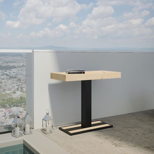 Consolle contemporanea - Mimosa - Itamoby - in abete / in alluminio / con supporto in ferro