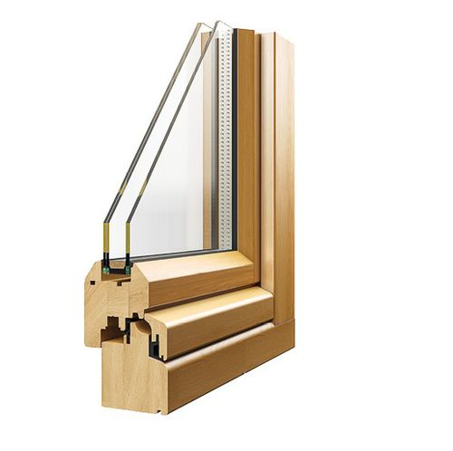Finestra in vetro - DIAMOND - Caiframe - in legno / scorrevole / ad anta ribalta