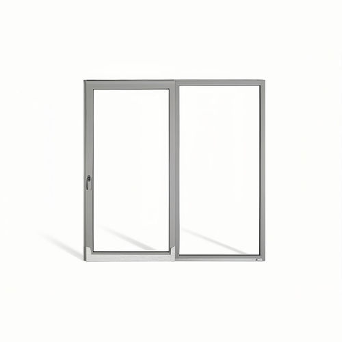 Finestra scorrevole - TRASLANTE - Caiframe - in PVC / a doppi vetri / a 2 ante