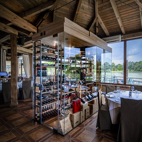 Cantinetta di servizio - Dragon Cellars S.L - per ristorante / installazione libera / in vetro
