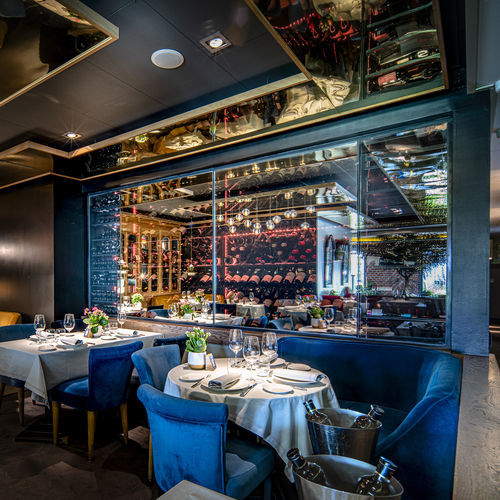 Cantinetta di servizio - TEN CON TEN - Dragon Cellars S.L - per ristorante / installazione libera / in vetro