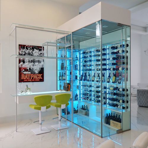 Cantinetta di servizio - Palm Beach Gardens Vintageisle - Dragon Cellars S.L - installazione libera / in vetro / vetrata