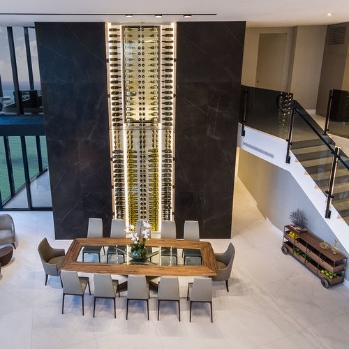Cantinetta di servizio - Porsche Design Tower II - Dragon Cellars S.L - professionale / da incasso / in vetro
