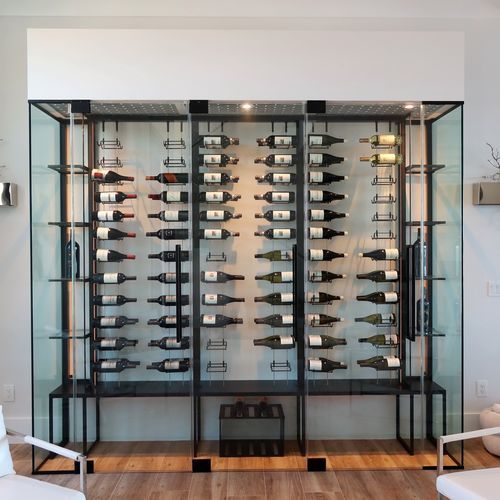 Cantinetta di servizio - LAKESIDE - Dragon Cellars S.L - installazione libera / in vetro / vetrata