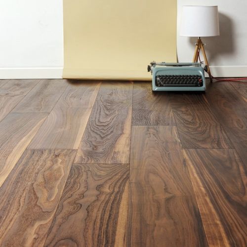 Parquet massello - B.Elegant - BRUNO SRL - in noce americano / ponte di barca / oliato