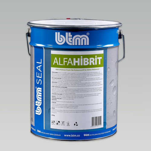 Guaina liquida impermeabilizzante di protezione - ALPHAHYBRID - BTM - per terrazza / per tetto piano / per balcone