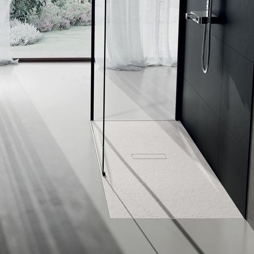 Piatto doccia rettangolare - TOUCH - NOVELLINI - da incasso / ultrapiatto / rasoterra