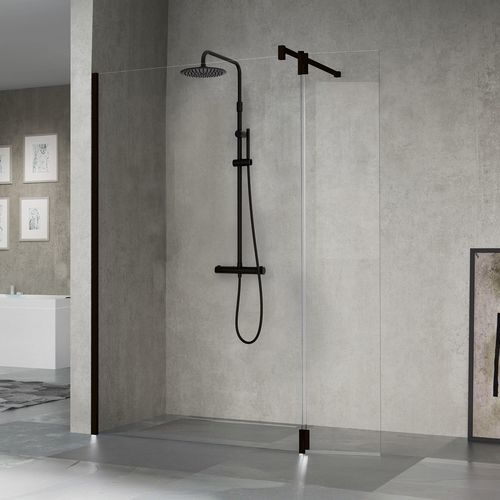 Set doccia da parete - EASY 2 - NOVELLINI - contemporaneo / con doccia a mano