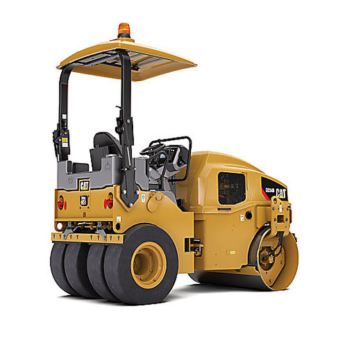 Rullo compattatore tandem - CC34B - CATERPILLAR - monocilindro / gommato / a vibrazione