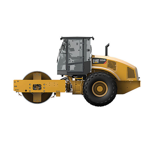 Rullo compattatore monocilindro - CS54B - CATERPILLAR - a vibrazione / di terre