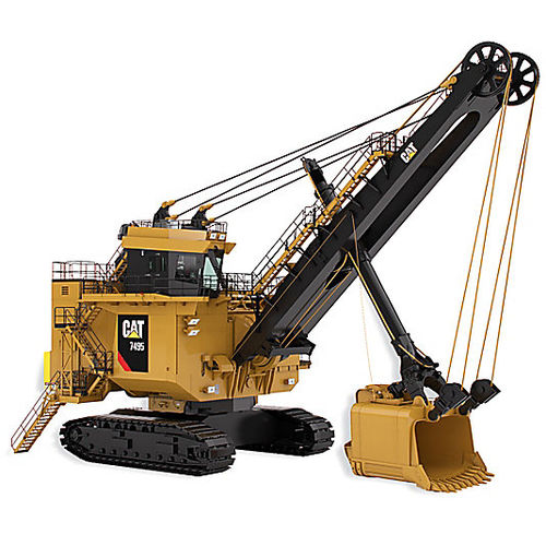 Escavatore cingolato - 7495  - CATERPILLAR - a cavo / per cantiere / elettrico