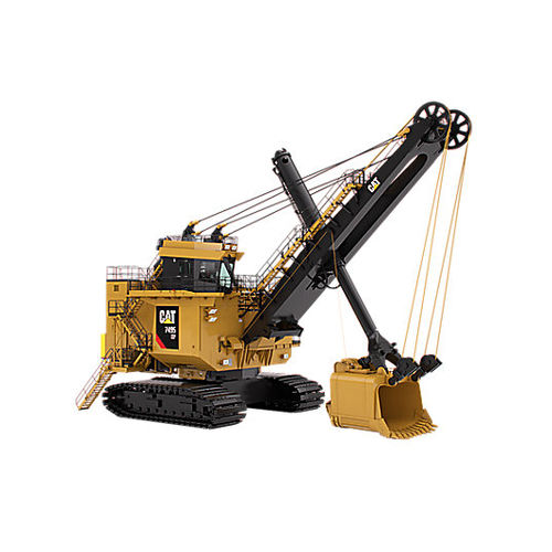 Escavatore cingolato - 7495 HF HYDRACROWD - CATERPILLAR - a cavo / per cantiere / elettrico