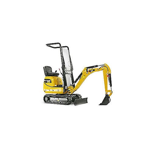 Escavatore mini - 300.9D - CATERPILLAR - cingolato / per demolizione / per cantiere