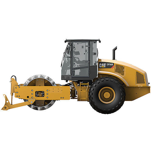 Rullo compattatore monocilindro - CP56B - CATERPILLAR - a vibrazione / di terre