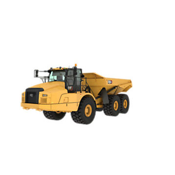 Camion ribaltabile articolato - 745 - CATERPILLAR - gommato / per cantiere / diesel