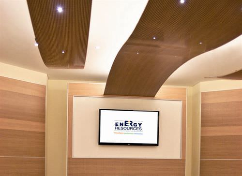 Controsoffitto in MDF - SOUND WOOD - CBI EUROPE - in pannelli / acustico / ignifugo