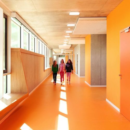 Pavimento in linoleum - COLORETTE  - Gerflor - Contract Sport & Contract Flooring - da interno / per ufficio / educativo