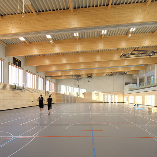 Pavimentazione sportiva da interno - COLORETTE  - Gerflor - Contract Sport & Contract Flooring - in linoleum / per scuola / per sale polivalenti