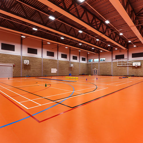 Pavimentazione sportiva da interno - TARAFLEX® PERFORMANCE SL  - Gerflor - Contract Sport & Contract Flooring - minerale / per attività ricreative / per scuola