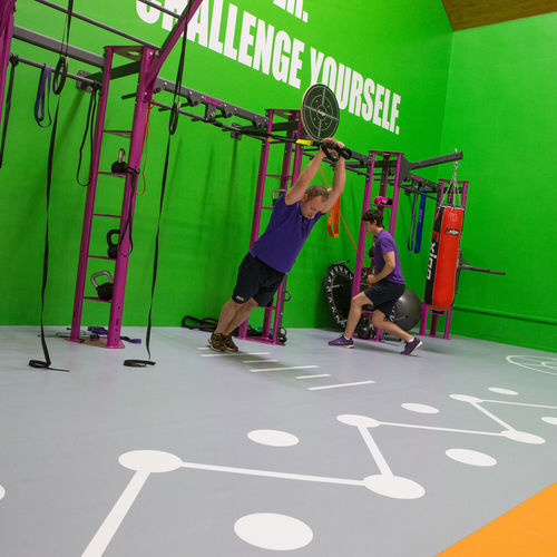 Pavimentazione sportiva da interno - REC 45 - Gerflor - Contract Sport & Contract Flooring - in PUR / in PVC / in fibra di vetro