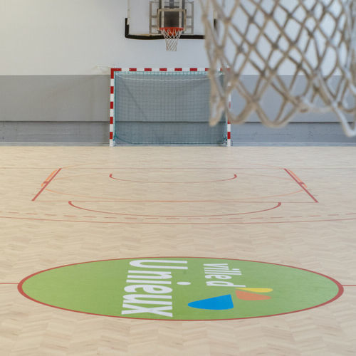 Pavimentazione sportiva da interno - MY TARAFLEX® EVOLUTION  - Gerflor - Contract Sport & Contract Flooring - minerale / per attività sportiva / per club sportivi