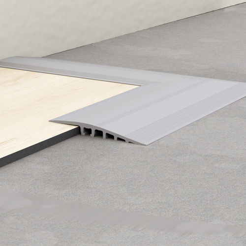 Profilo di finitura in alluminio - 0001  - Gerflor - Contract Sport & Contract Flooring - per piastrelle / di colmo / argentato