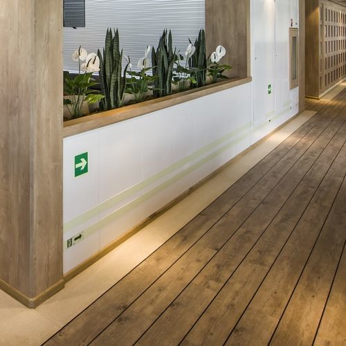 Profilo di finitura a doghe - CREATION  - Gerflor - Contract Sport & Contract Flooring - in vinile / per pavimento / argentato