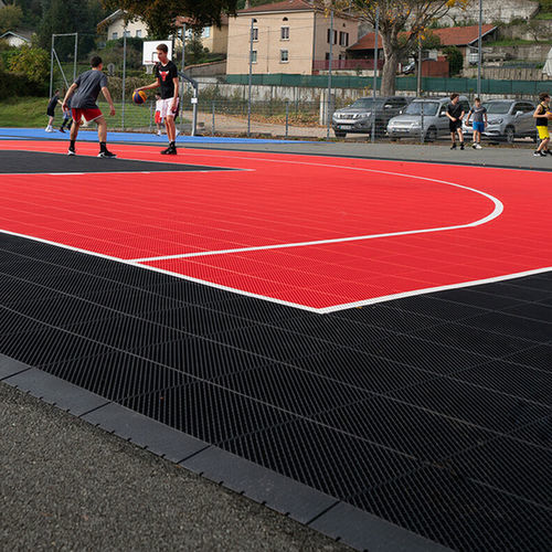 Profilato di transizione in polipropilene - POWERGAME+(TM)  - Gerflor - Contract Sport & Contract Flooring - per pavimento / di colmo / nero