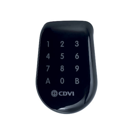 Tastiera a codice per controllo accessi - SOLARKPB - CDVI - a muro / con lettore di carte di prossimità