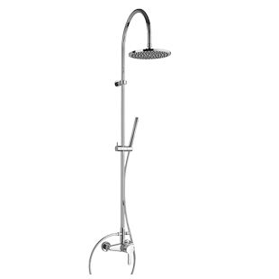 Set doccia da parete - 92CR6891P1 - Paini - contemporaneo / termostatico / con soffione su colonna fissa
