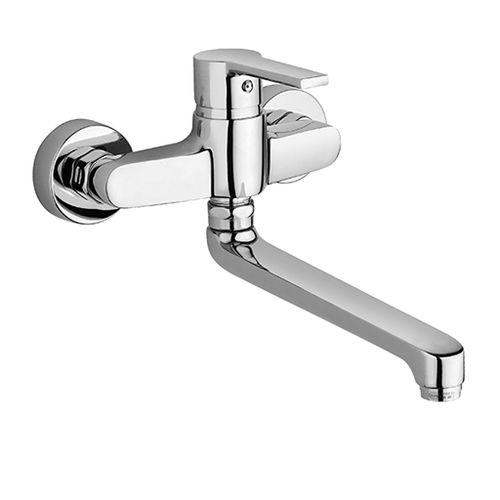 Miscelatore da parete - LE MANS : 90..501 - Paini - in metallo cromato / da cucina / 2 fori