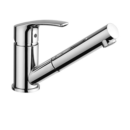 Miscelatore da appoggio - ATOMIX 3.0 : D1..568 - Paini - in metallo cromato / da cucina / 1 foro