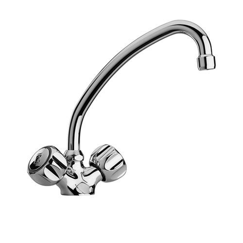 Miscelatore doppio comando da appoggio - ARNO : 37..570 - Paini - in metallo cromato / da cucina / 1 foro