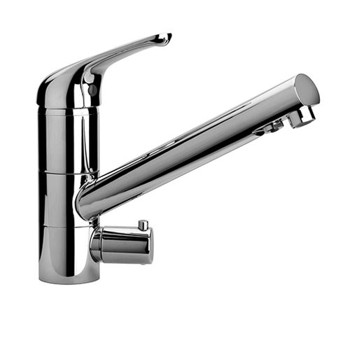 Miscelatore da appoggio - 42..573DF3V1 - Paini - in metallo cromato / da cucina / 3 fori