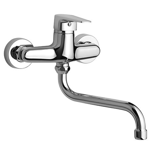 Miscelatore da parete - ATACAMA : WW..501E - Paini - in metallo / da cucina / 2 fori