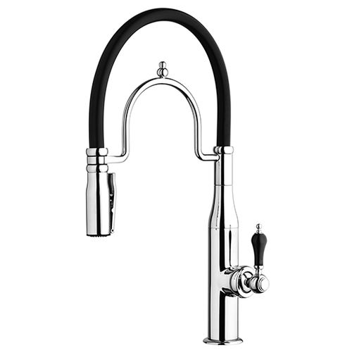 Miscelatore da appoggio - 64..557..B - Paini - in metallo / da cucina / 1 foro