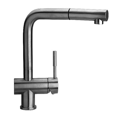Miscelatore da appoggio - IXA1566L2 - Paini - in acciaio inossidabile / da cucina / 1 foro