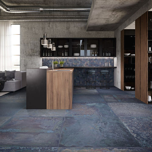 Piastrella in gres porcellanato - CORTEN - CERAMICAS APARICI - levigata / da interno / da esterno