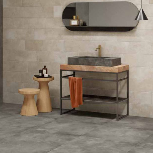 Piastrella in gres porcellanato - CUBE - CERAMICHE CAESAR - opaca / levigata / testurizzata