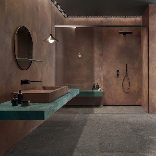 Piastrella in gres porcellanato - COPPER - CERAMICHE CAESAR - opaca / da interno / da esterno