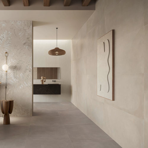 Piastrella in gres porcellanato - ECRU - CERAMICHE CAESAR - opaca / liscia / da interno