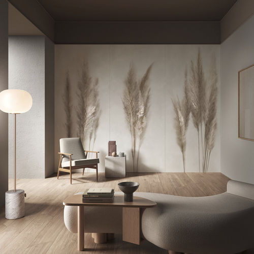 Piastrella in gres porcellanato - PAMPA - CERAMICHE CAESAR - opaca / da interno / da sala
