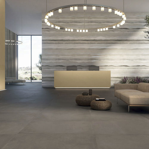 Piastrella in gres porcellanato - RAMMED - CERAMICHE CAESAR - opaca / da interno / da sala