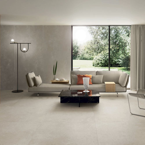 Piastrella in gres porcellanato - BIANCO - CERAMICHE CAESAR - opaca / da interno / da sala