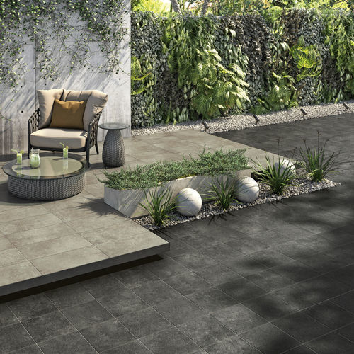 Piastrella in gres porcellanato - DARK - CERAMICHE CAESAR - opaca / a rilievo / da interno