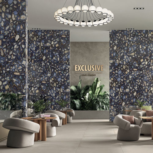 Piastrella in gres porcellanato - GEMS - CERAMICHE CAESAR - levigata / lucida / da interno