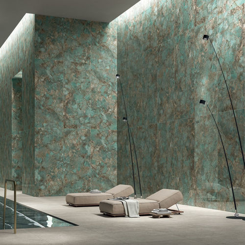 Piastrella in gres porcellanato - LAGOON - CERAMICHE CAESAR - levigata / lucida / da interno