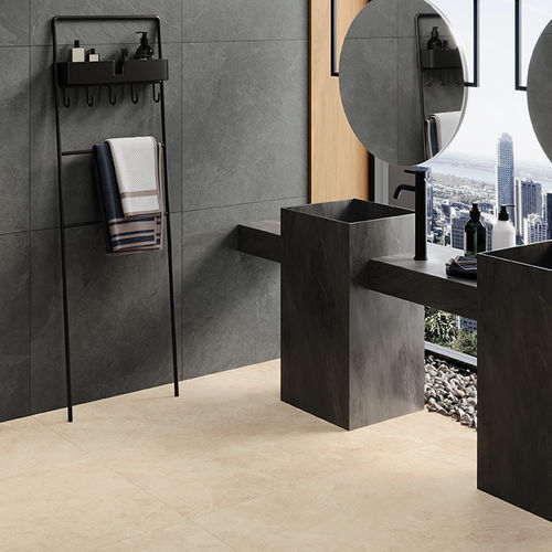 Piastrella in gres porcellanato - KHAKI - CERAMICHE CAESAR - opaca / da interno / da sala
