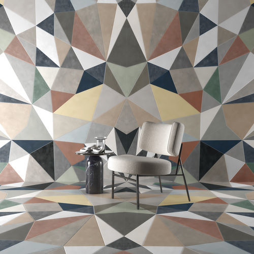 Piastrella in gres porcellanato - DECORS - CERAMICHE CAESAR - opaca / liscia / da interno