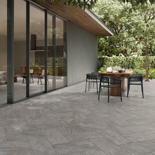 Piastrella in gres porcellanato - BURNT - CERAMICHE CAESAR - levigata / da interno / da esterno
